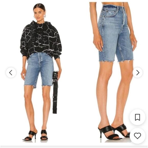 Agolde jean bermuda shorts coastal - Picture 1 of 12